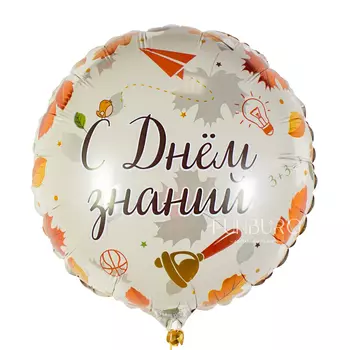 Шар из фольги «С Днём знаний!»