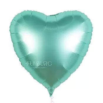 Шар из фольги «Сердце Satin Тиффани»