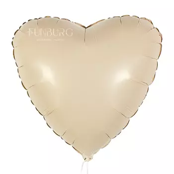 Шар из фольги «Сердце тон»