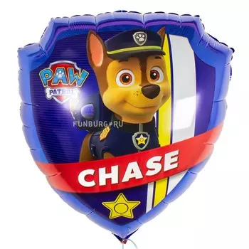 Шар из фольги «Щенячий патруль» Чейз и Маршал