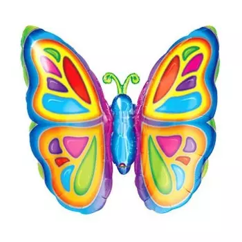 Шар из фольги «Яркая бабочка»