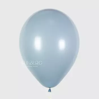 Шарик без рисунка «Голубой ретро»