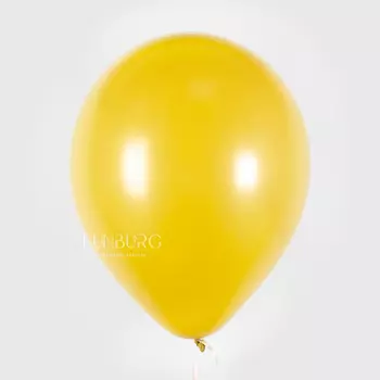 Шарик без рисунка «Горчичный»