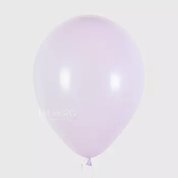 Шарик без рисунка «Нежно-сиреневый» матовый