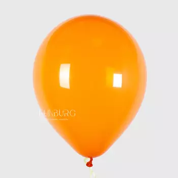 Шарик без рисунка «Оранжевый» кристалл