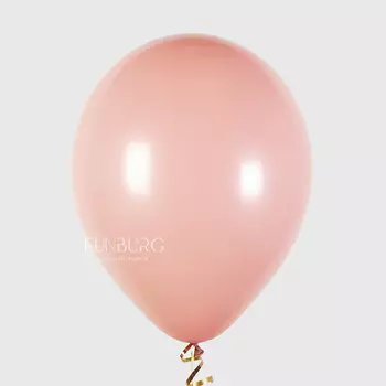 Шарик без рисунка «Пудровый»