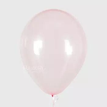 Шарик без рисунка «Розовый» кристалл