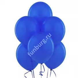 Шарик без рисунка «Синий» пастель