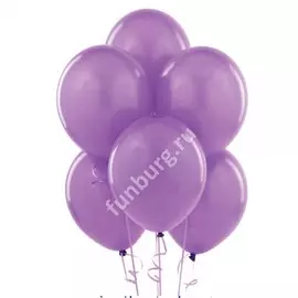 Шарик без рисунка «Сиреневый» пастель