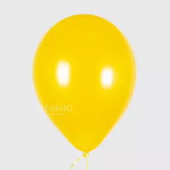 Шарик без рисунка «Тёмно-жёлтый»