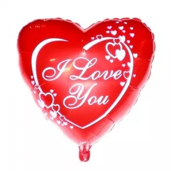 Шарик из фольги «I Love You (маленькие сердца)»