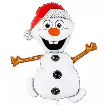 Шарик из фольги «Снеговик Олаф»