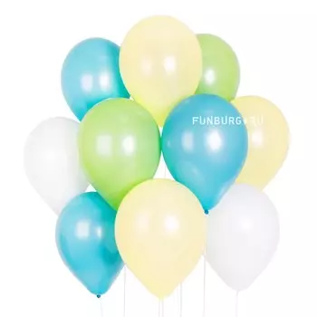 Шарики без рисунка «Ассорти (мохито)»