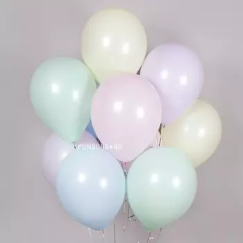 Шарики без рисунка «Ассорти (зефир)»