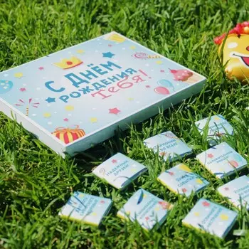 Шоколадный набор «С Днем Рождения тебя»