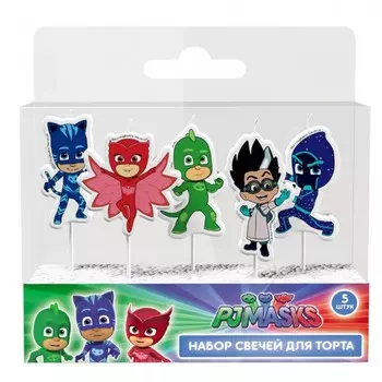 Свечи тортовые «Герои в масках»