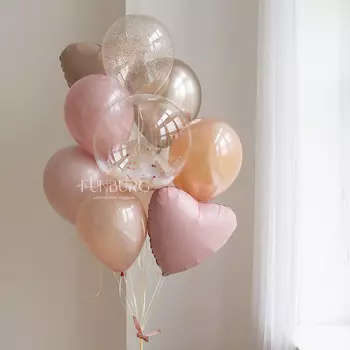 Связка воздушных шаров «Caramel»