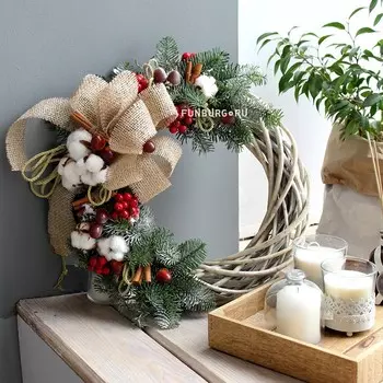 Венок «Рождественская сказка»