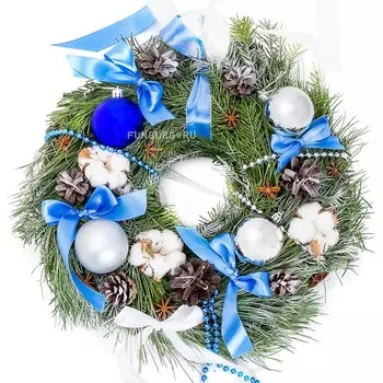 Венок «Счастливого Рождества»