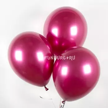 Воздушные шары «Chrome» фуксия