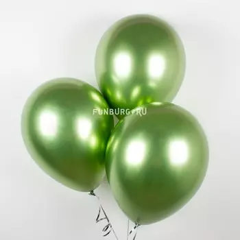 Воздушные шары «Chrome» лайм