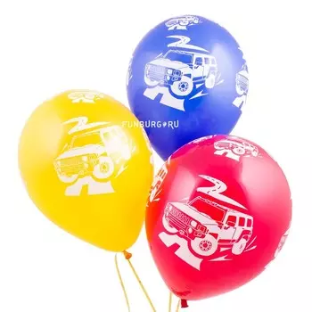 Воздушные шары «Джипы»