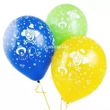 Воздушные шары «Клоуны»