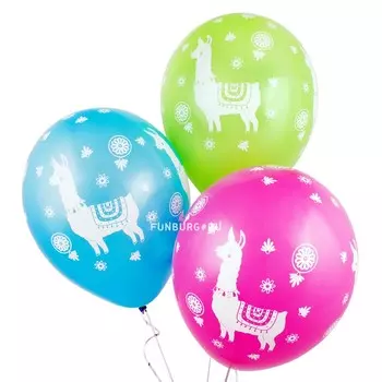 Воздушные шары «Лама»