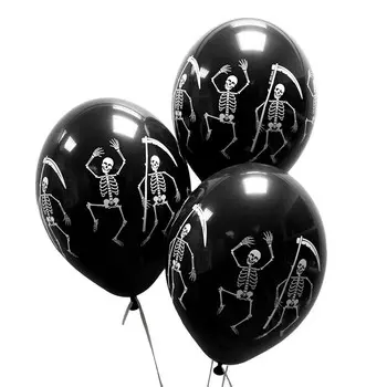 Воздушные шары «Скелеты»