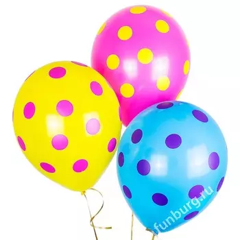 Воздушные шары «Яркие кружки»