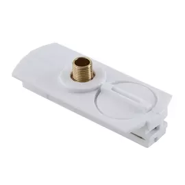 Адаптер для однофазного шинопровода Crystal Lux CLT 0.11 CLT 0.212 02 WH