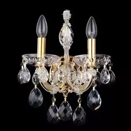 Бра Crystal Lux Isabel Isabel Ap2 Gold/transparent