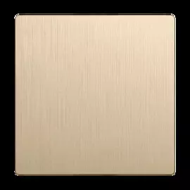Клавиша для выключателя перекрестного (шампань рифленый) Werkel WL10-SW-1G-C-CP 4690389100383