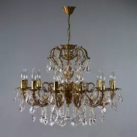 Люстра Ambiente By Brizzi ALICANTE 8888/12 AB New Leaf