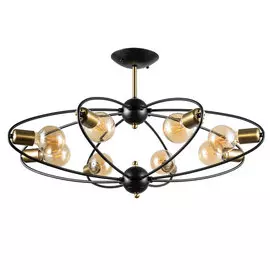 Люстра Arte Lamp GLASGOW A1963PL-8BK