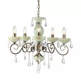 Люстра Arte Lamp Onyx Green A9592LM-5AB