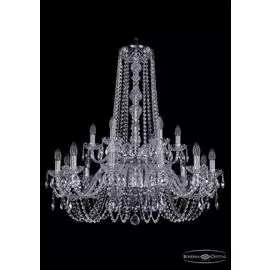 Люстра Bohemia Ivele 1402/12+6/300/h-91/2d/Ni
