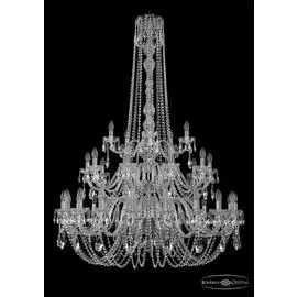 Люстра Bohemia Ivele 1402/20+10+5/400/h-158/3d/Ni