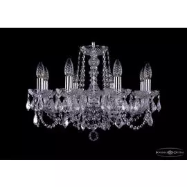 Люстра Bohemia Ivele 1402/8/195/Ni/Leafs