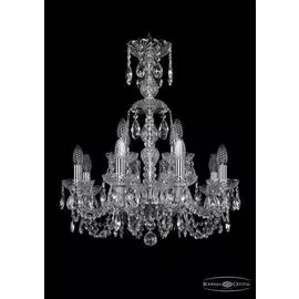 Люстра Bohemia Ivele 1402/8+4/195/XL-64/Ni