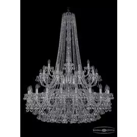 Люстра Bohemia Ivele 1409/20+10+5/400/h-152/2d/Ni