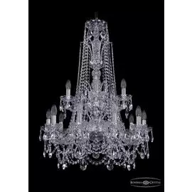 Люстра Bohemia Ivele 1411/10+5/240/XL-94/2d/Ni