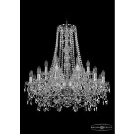 Люстра Bohemia Ivele 1411/12+6/240/h-80/Ni