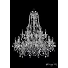 Люстра Bohemia Ivele 1411/12+6/300/h-93/2d/Ni