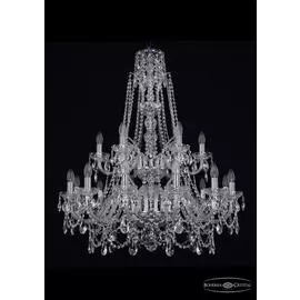 Люстра Bohemia Ivele 1411/12+6/300/XL-99/2d/Ni
