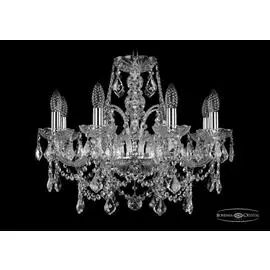 Люстра Bohemia Ivele 1411/8/195/Ni/Leafs