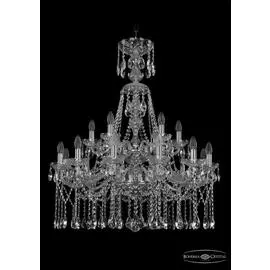 Люстра Bohemia Ivele 1413/12+6/300/XL-96/2d/Ni