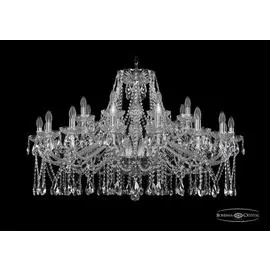 Люстра Bohemia Ivele 1413/16+8/400/Ni