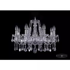 Люстра Bohemia Ivele 1413/8/200/Ni/Leafs