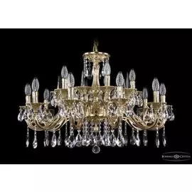 Люстра Bohemia Ivele 1703/12+4/320/A/G/Shpil
